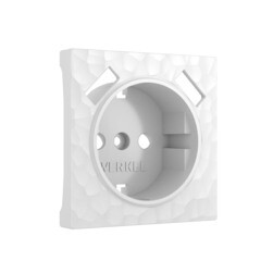 Изображение товара Накладка для розетки Werkel Hammer белая с 2хUSB-А (a052037)