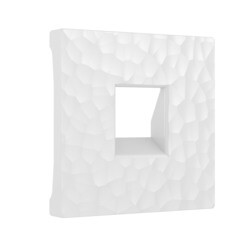 Накладка для компьютерной розетки Werkel Hammer белая RJ45 (a052014) - фото 1