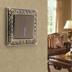 Клавиша для одноклавишного выключателя Werkel бронза с подсветкой (a051068) - фото 2