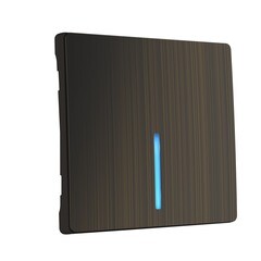 Клавиша для одноклавишного выключателя Werkel бронза с подсветкой (a051068) - фото 1