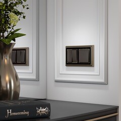 Клавиша для одноклавишного выключателя Werkel бронза (a051061) - фото 2