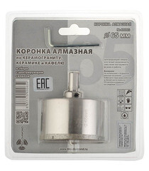 Коронка алмазная Trio-Diamond (400065) по керамограниту d65 мм - фото 2