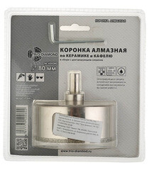 Коронка алмазная Trio-Diamond (400080) по керамограниту d80 мм - фото 3
