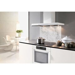 Панель стеновая закаленное стекло для кухни 900х600х4 мм мрамор белый - фото 2