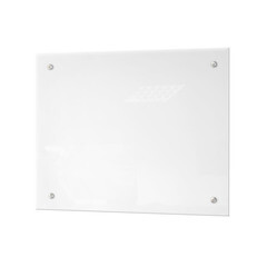 Панель стеновая закаленное стекло для кухни 500х600х4 мм белая - фото 1