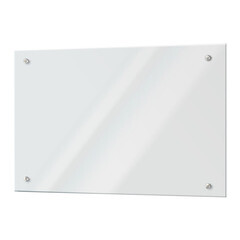 Панель стеновая закаленное стекло для кухни 900х600х4 мм прозрачная - фото 1