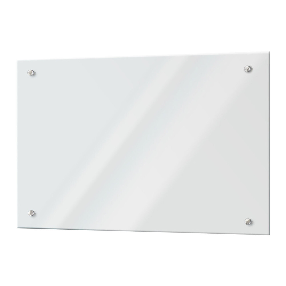 Панель стеновая закаленное стекло для кухни 900х600х4 мм прозрачная