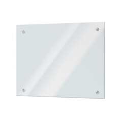 Панель стеновая закаленное стекло для кухни 500х600х4 мм прозрачная - фото 1