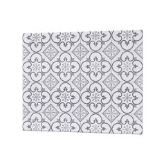 Панель стеновая закаленное стекло для кухни 500х600х4 мм плитка с орнаментом - фото 1