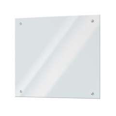 Панель стеновая закаленное стекло для кухни 600х600х4 мм прозрачная - фото 1