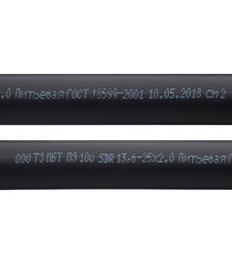 Труба ПНД ПЭ-100 для систем водоснабжения d25 SDR13,6 - фото 2