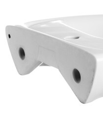 Раковина Jika Lyra 50 см подвесная белая (1427.0/8.1427.0.000.104.9) - фото 8