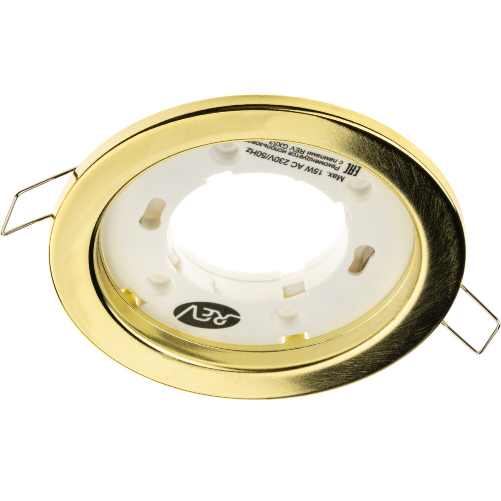 Изображение товара Встраиваемый светильник GX53 золото 40 Вт IP20 Rev (28950 0)