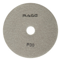 Круг алмазный шлифовальный по камню Rage by Vira гибкий d125 мм P30 для мокрого шлифования - фото 4