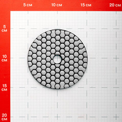 Круг алмазный шлифовальный по камню Rage by Vira гибкий d100 мм P1500 для сухого шлифования - фото 3