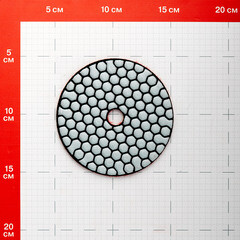 Круг алмазный шлифовальный по камню Rage by Vira гибкий d100 мм P400 для сухого шлифования - фото 3