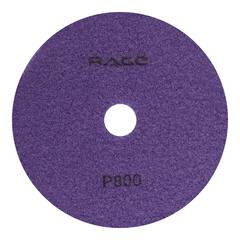 Круг алмазный шлифовальный по камню Rage by Vira гибкий d125 мм P800 для мокрого шлифования - фото 4