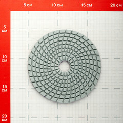Круг алмазный шлифовальный по камню Rage by Vira гибкий d125 мм P800 для мокрого шлифования - фото 2