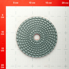 Круг алмазный шлифовальный по камню Rage by Vira гибкий d125 мм P400 для мокрого шлифования - фото 3