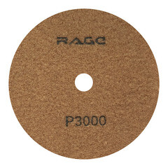 Круг алмазный шлифовальный по камню Rage by Vira гибкий d100 мм P3000 для сухого шлифования - фото 4