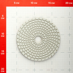 Круг алмазный шлифовальный по камню Rage by Vira гибкий d125 мм P3000 для мокрого шлифования - фото 2