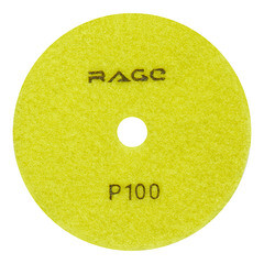 Круг алмазный шлифовальный по камню Rage by Vira гибкий d100 мм P100 для сухого шлифования - фото 4