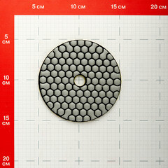 Круг алмазный шлифовальный по камню Rage by Vira гибкий d100 мм P100 для сухого шлифования - фото 2