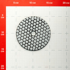 Круг алмазный шлифовальный по камню Rage by Vira гибкий d100 мм P800 для сухого шлифования - фото 2