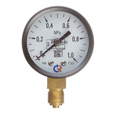 Манометр Росма ТМ-210Р.00 G1/4.2,5 радиальный 1/4 НР(ш) 10 бар d50 мм (597)