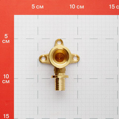Водорозетка Tece 16 мм х 1/2 ВР(г) латунь (768516) - фото 2