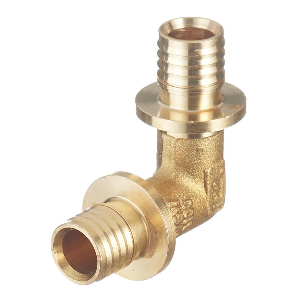 Изображение товара Угол для систем TECEflex 20x20 мм латунь Germany аксиальный 90 градусов