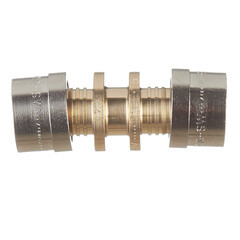 Соединитель прямой Tece 16 х 16 мм для труб SLQ PE-RT латунь (77220016) - фото 3