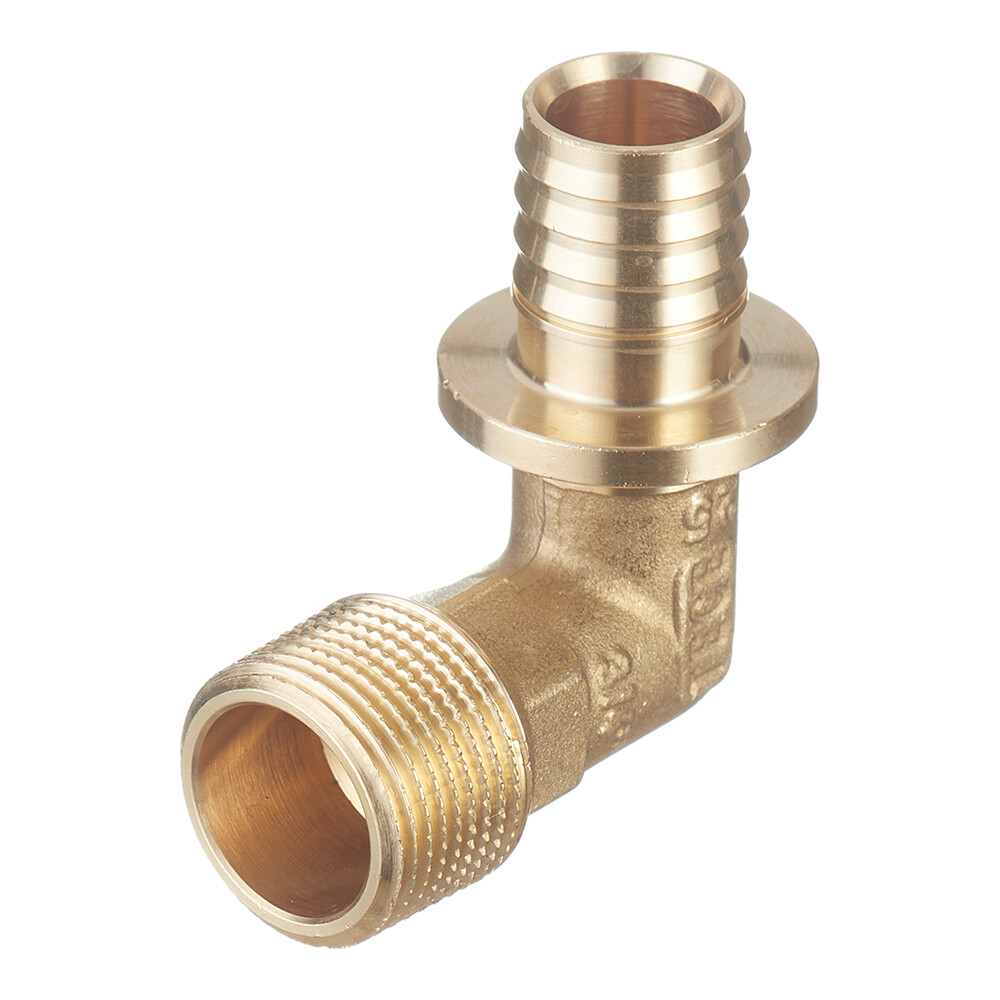 Изображение товара Угол латунный для труб TECEflex 25 мм х 3/4 НР, 90 градусов, Германия