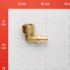 Угол Tece 16 мм х 1/2 ВР(г) латунь (768016) - фото 2