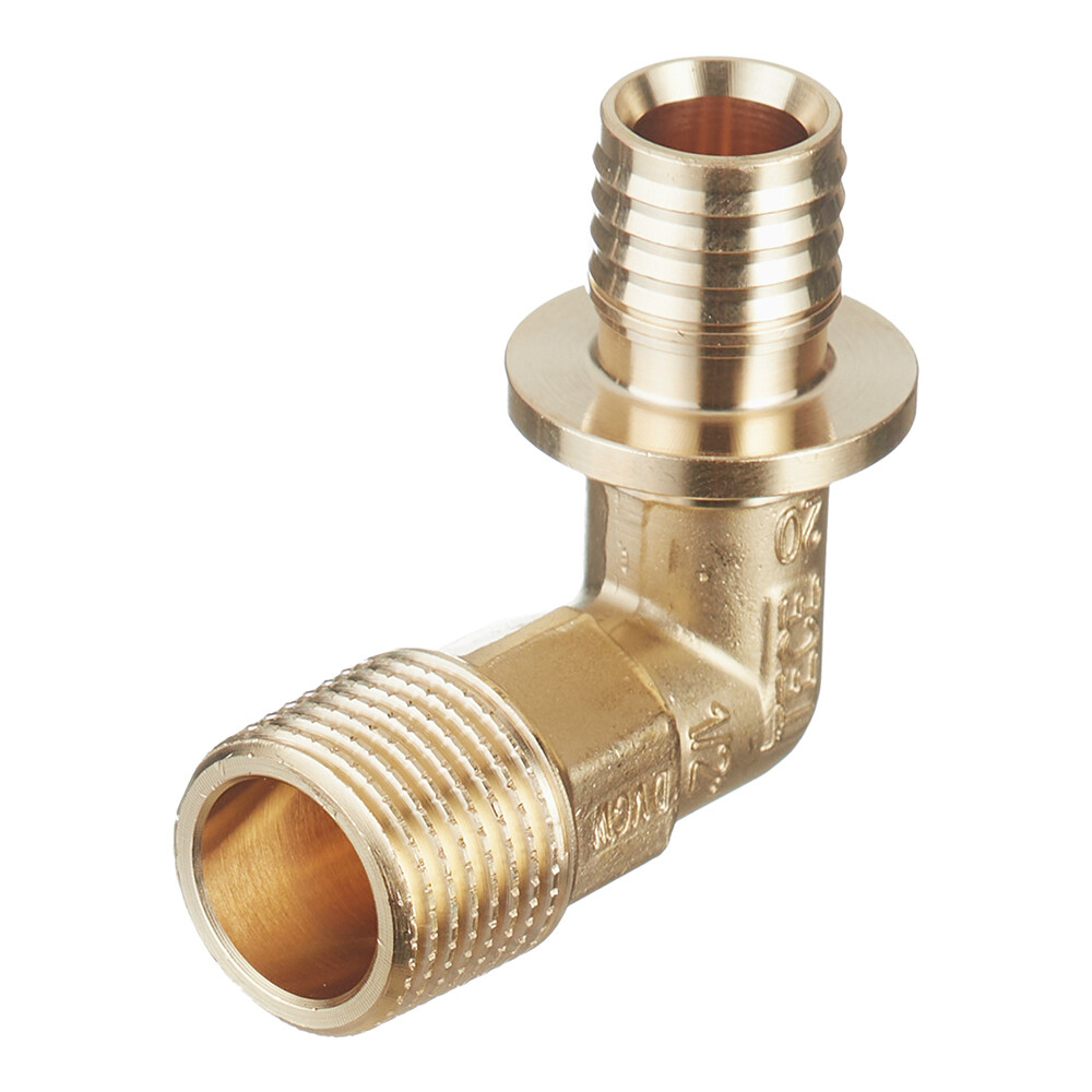 Изображение товара Угол Tece 20 мм х 1/2 НР(ш) латунь для систем TECEflex