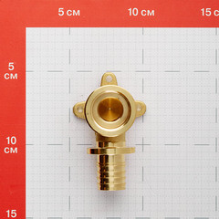 Водорозетка Tece 25 мм х 3/4 ВР(г) латунь (768526) - фото 3