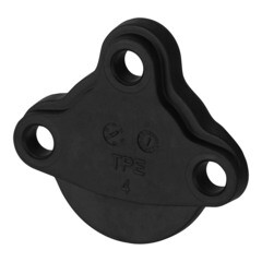 Изображение товара Прокладка Tece звукоизолирующая для настенных уголков пластиковая (718026)