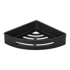 Изображение товара Полка для ванной Iddis Optima Home угловая 215х215х45 мм металл черная (SHE11SBi44)