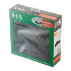 Полка для ванной Iddis Optima Home угловая 215х215х45 мм металл черная (SHE11SBi44) - фото 4