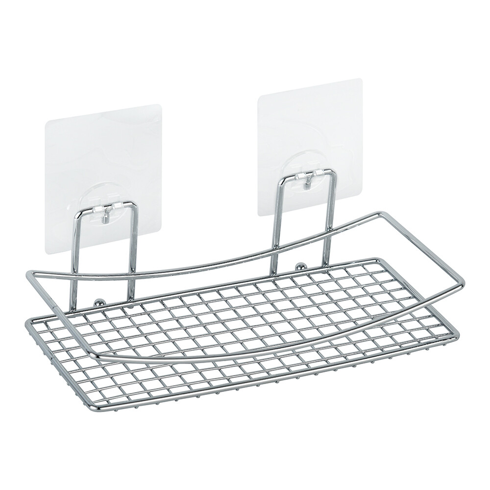 Изображение товара Полка для ванной Kleber Lite 250x145x120 мм металл с хромовым покрытием