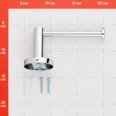 Держатель для туалетной бумаги Fixsen Hotel металл хром (FX-31010B) - фото 3