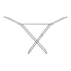 Сушилка для белья напольная Ника 20 м 1890х535х1140 мм серебро - фото 4