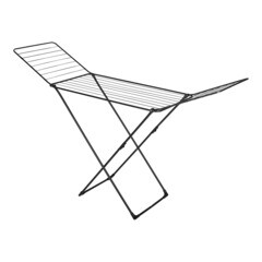 Сушилка для белья напольная Ника 20 м 1890х535х1140 мм черная - фото 1