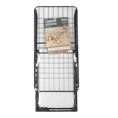 Сушилка для белья напольная Ника 20 м 1890х535х1140 мм черная - фото 2