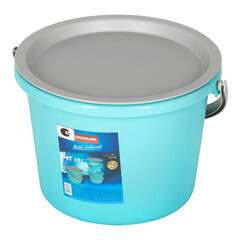 Изображение товара Ведро полипропиленовое 10 л Hausmann Peak с тазом с крышкой