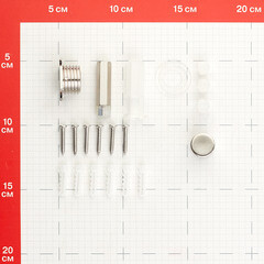 Упор дверной магнитный Armadillo Stels TR скрытый прозрачный - фото 5
