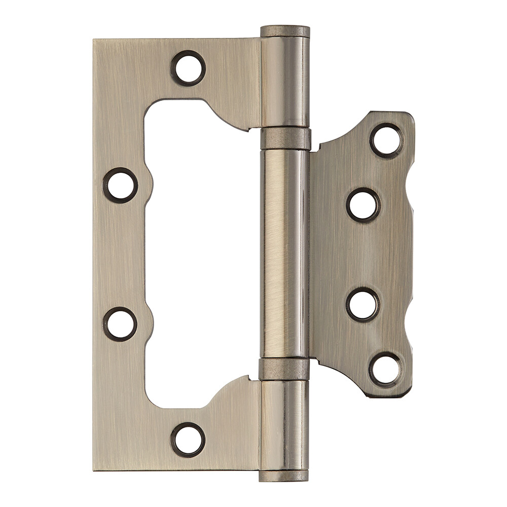 Изображение товара Петля бабочка универсальная неразъемная 100х75 мм бронза Изображение товара Петля бабочка универсальная неразъемная 100х75 мм бронза