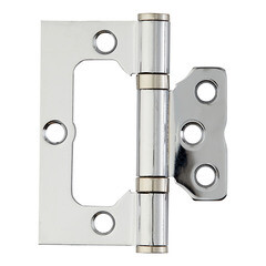 Петля бабочка универсальная неразъемная 75х63 мм хром - фото 1