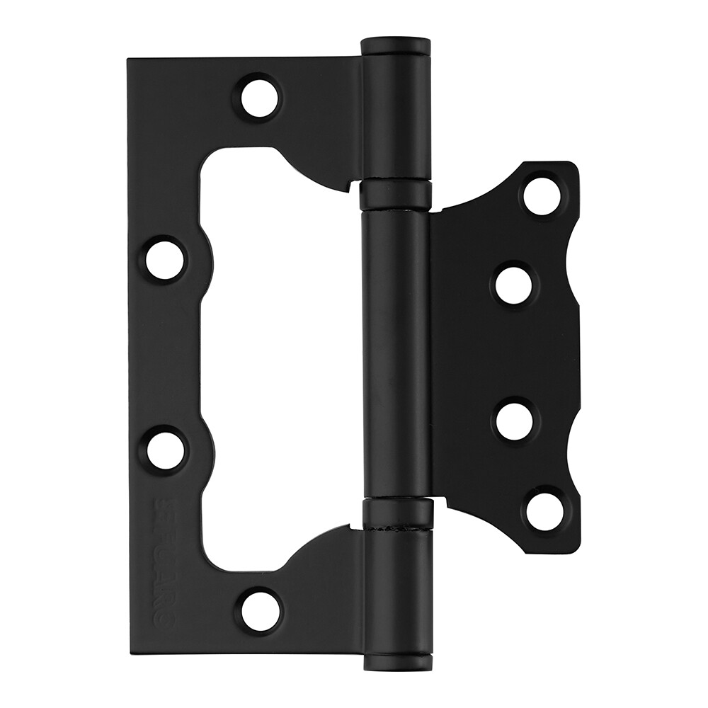 Изображение товара Петля Fuaro 500-2BB/BL Бабочка Неразъемная 100x2,5 мм Черный матовый