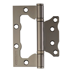 Петля Fuaro 500-2BB/BL бабочка универсальная неразъемная 100х2,5 мм черный глянец